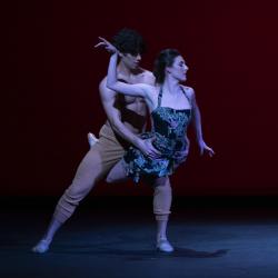 Roman Mejia and Tiler Peck in Cornbread